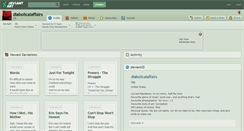 Desktop Screenshot of diabolicalaffairs.deviantart.com