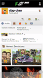 Mobile Screenshot of djap-chan.deviantart.com