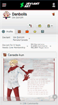 Mobile Screenshot of danbolis.deviantart.com