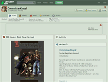 Tablet Screenshot of commissarkinyaf.deviantart.com