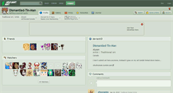 Desktop Screenshot of dismantled-tin-man.deviantart.com