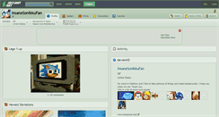 Desktop Screenshot of insanesonikkufan.deviantart.com