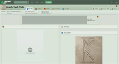 Desktop Screenshot of beauty-vault-photo.deviantart.com