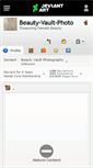 Mobile Screenshot of beauty-vault-photo.deviantart.com