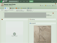 Tablet Screenshot of beauty-vault-photo.deviantart.com