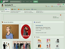 Tablet Screenshot of bechedor79.deviantart.com