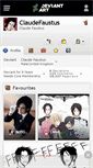 Mobile Screenshot of claudefaustus.deviantart.com