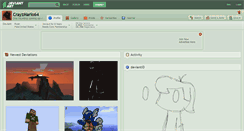 Desktop Screenshot of crayzmario64.deviantart.com