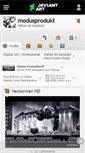 Mobile Screenshot of modusprodukt.deviantart.com