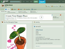 Tablet Screenshot of anita-grace.deviantart.com