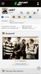 Mobile Screenshot of cal87.deviantart.com