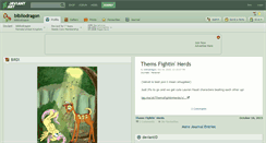 Desktop Screenshot of bibliodragon.deviantart.com