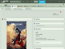 Tablet Screenshot of an2.deviantart.com