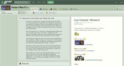 Desktop Screenshot of farkas-vilkas-fc.deviantart.com
