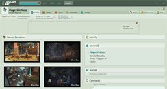 Desktop Screenshot of mugennokaze.deviantart.com