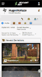 Mobile Screenshot of mugennokaze.deviantart.com