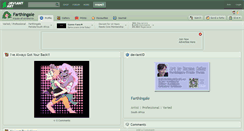 Desktop Screenshot of farthingale.deviantart.com