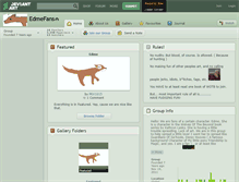 Tablet Screenshot of edmefans.deviantart.com