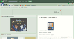 Desktop Screenshot of lurils.deviantart.com