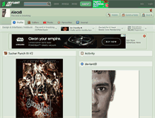 Tablet Screenshot of alecx8.deviantart.com