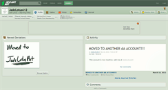 Desktop Screenshot of jadelotus612.deviantart.com