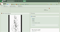 Desktop Screenshot of liyana.deviantart.com