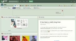 Desktop Screenshot of inui.deviantart.com
