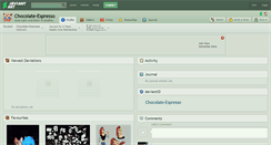 Desktop Screenshot of chocolate-espresso.deviantart.com