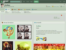 Tablet Screenshot of kwillow.deviantart.com