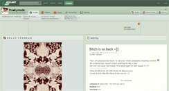 Desktop Screenshot of freakymode.deviantart.com