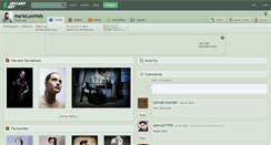 Desktop Screenshot of marieleeweb.deviantart.com