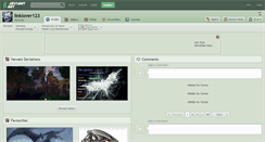 Desktop Screenshot of linklover123.deviantart.com
