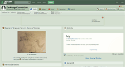 Desktop Screenshot of darkangelconvention.deviantart.com