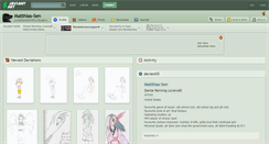 Desktop Screenshot of matthias-sen.deviantart.com