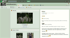 Desktop Screenshot of gothicresources.deviantart.com