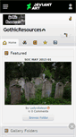 Mobile Screenshot of gothicresources.deviantart.com