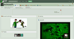 Desktop Screenshot of bentennysonplz.deviantart.com