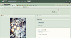 Desktop Screenshot of haewonster.deviantart.com