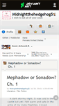 Mobile Screenshot of midnightthehedgehog5.deviantart.com