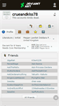 Mobile Screenshot of crueandkiss78.deviantart.com