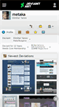 Mobile Screenshot of metaka.deviantart.com