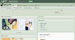 Desktop Screenshot of kyou-x-yuki.deviantart.com