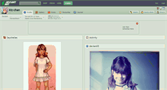 Desktop Screenshot of kiz-chan.deviantart.com