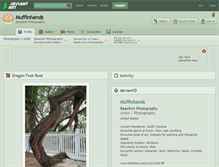 Tablet Screenshot of muffinhands.deviantart.com
