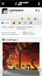 Mobile Screenshot of lupinpeace.deviantart.com