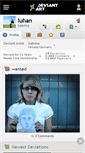 Mobile Screenshot of luhan.deviantart.com