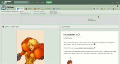 Desktop Screenshot of marcyay.deviantart.com