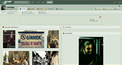 Desktop Screenshot of candogu.deviantart.com