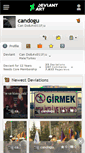 Mobile Screenshot of candogu.deviantart.com