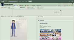 Desktop Screenshot of mewmewrouge.deviantart.com